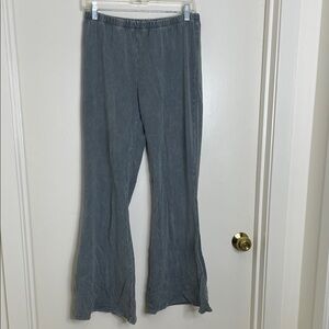 Women's Gray Boot Cut Flare Pants